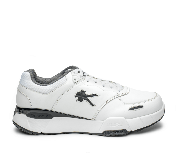 blanc_brillant_graphite_chaussures_kuru_68lz153_cinetique_hommes.png blanc brillant/graphite chaussures Kuru 68LZ153 cinétique Hommes – Image 1