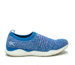 bleu cobalt/confettis chaussures Kuru 68LZ94 pas large femmes