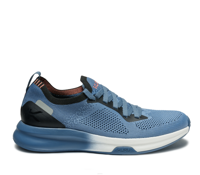 bleu_mineral_noir_chaussures_kuru_68lz1_flux_femmes.png bleu minéral/noir chaussures Kuru 68LZ1 flux femmes – Image 1