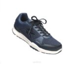 bleu nuit/blanc/noir de jais chaussures Kuru 68LZ172 large quantique Hommes – Image 5