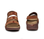 brun cognac chaussures Kuru 68LZ99 muse de la coda femmes – Image 4