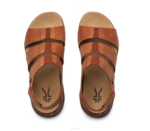 brun cognac chaussures Kuru 68LZ99 muse de la coda femmes – Image 5