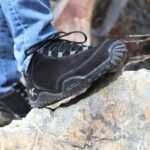 cheminée noire chaussures Kuru 68LZ146 chicane Hommes
