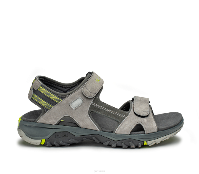 colombe sauvage/ombre sombre/vert citron chaussures Kuru 68LZ203 bande de roulement Hommes – Image 1