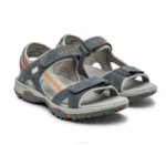 gris ardoise/orange brûlé chaussures Kuru 68LZ200 bande de roulement Hommes – Image 2