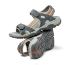 gris ardoise/orange brûlé chaussures Kuru 68LZ200 bande de roulement Hommes – Image 7