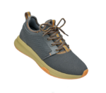 gris fumé/orange pâle chaussures Kuru 68LZ61 large de l'atome femmes – Image 3