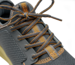gris fumé/orange pâle chaussures Kuru 68LZ61 large de l'atome femmes – Image 8