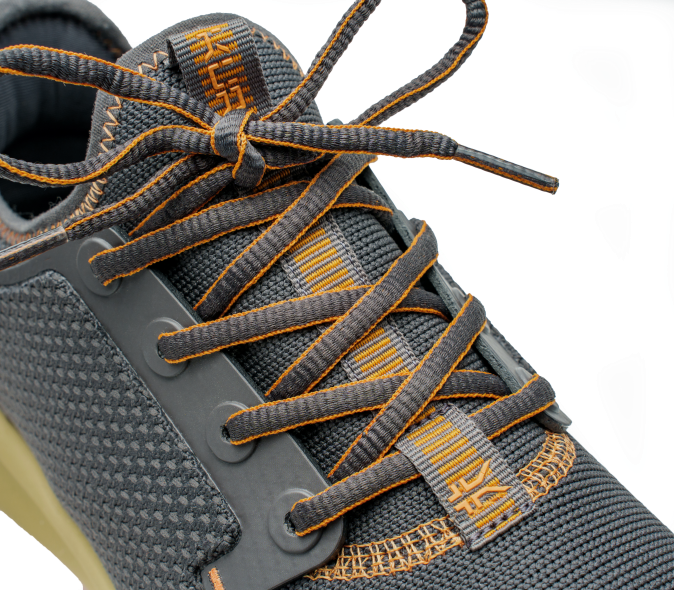 gris fumé/orange pâle chaussures Kuru 68LZ61 large de l'atome femmes – Image 8