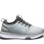 gris nuage/blanc/gris fer chaussures Kuru 68LZ58 large de l'atome femmes