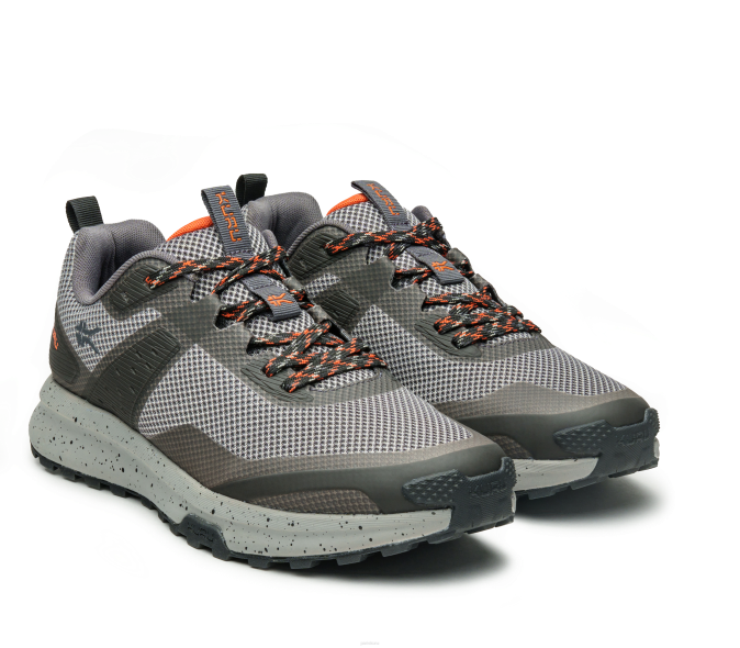 gris plomb/épice orange chaussures Kuru 68LZ138 piste d'atome Hommes – Image 2