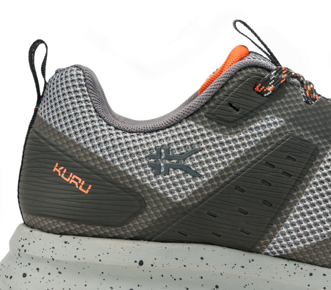 gris plomb/épice orange chaussures Kuru 68LZ138 piste d'atome Hommes – Image 11