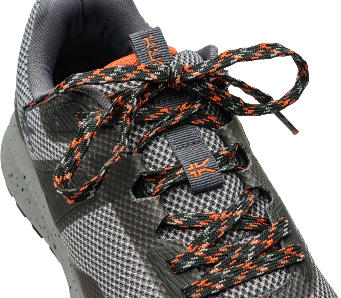 gris plomb/épice orange chaussures Kuru 68LZ138 piste d'atome Hommes – Image 3