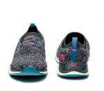 noir/confettis chaussures Kuru 68LZ85 foulée femmes – Image 4