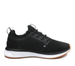 noir de jais/blanc/gomme chaussures Kuru 68LZ54 large de l'atome femmes