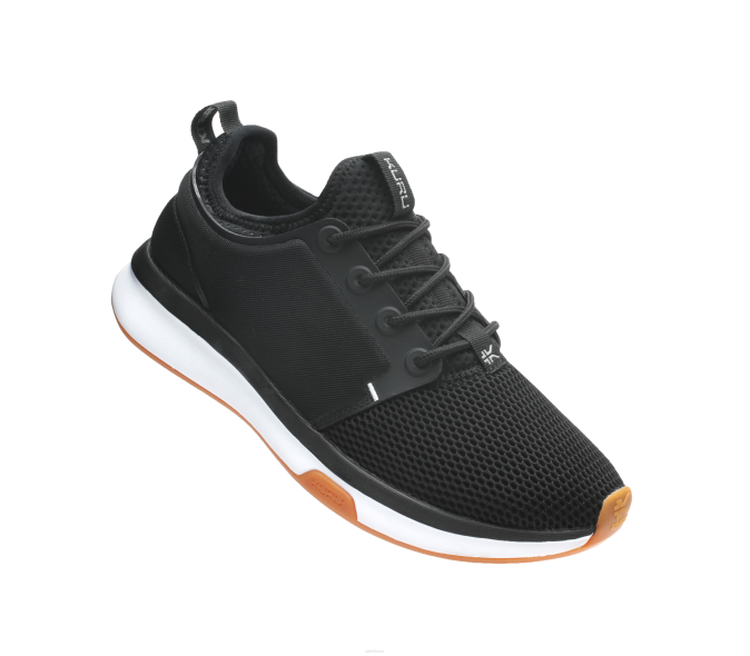 noir de jais/blanc/gomme chaussures Kuru 68LZ54 large de l'atome femmes – Image 3