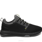 noir de jais/citron chaussures Kuru 68LZ155 atome Hommes