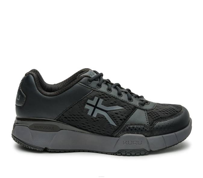 noir_de_jais_gris_ardoise_chaussures_kuru_68lz38_quantum_femmes.jpg noir de jais/gris ardoise chaussures Kuru 68LZ38 quantum femmes – Image 1