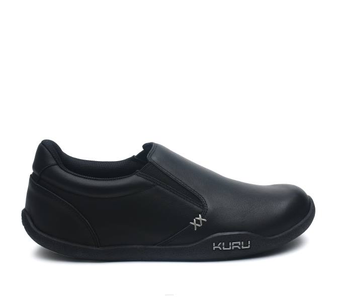 noir_de_jais_gris_brouillard_chaussures_kuru_68lz90_kivi_large_femmes.jpg noir de jais/gris brouillard chaussures Kuru 68LZ90 kivi large femmes – Image 1