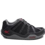 noir de jais/rouge cardinal chaussures Kuru 68LZ142 chicane Hommes