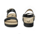 noir de jais/sable chaussures Kuru 68LZ114 glisser femmes – Image 4
