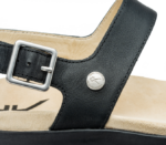 noir de jais/sable chaussures Kuru 68LZ114 glisser femmes – Image 7