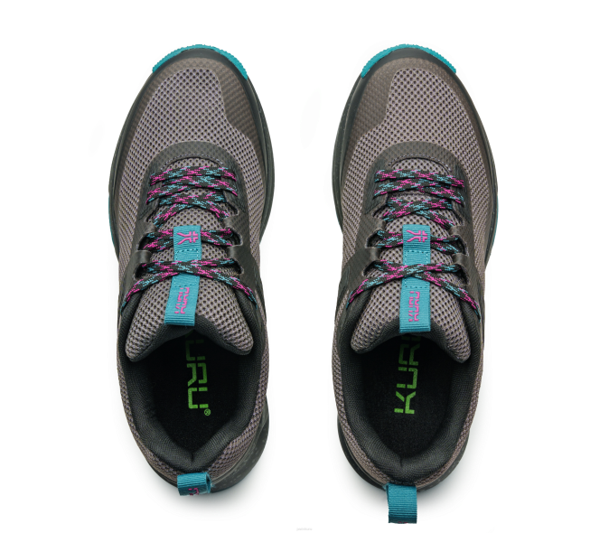noir de jais/sarcelle foncé chaussures Kuru 68LZ5 piste d'atome femmes – Image 7