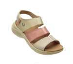 paille/pêche clair chaussures Kuru 68LZ110 muse de la coda femmes – Image 4