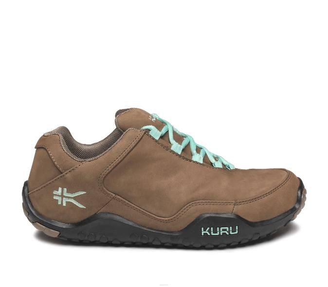 pierre chaude/noir de jais/vert menthe chaussures Kuru 68LZ36 chicane femmes – Image 1