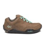 pierre chaude/noir de jais/vert menthe chaussures Kuru 68LZ45 chicane large femmes