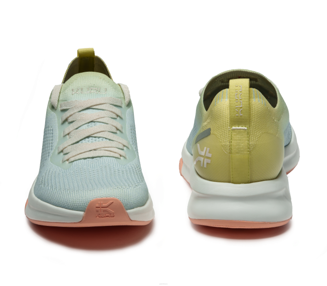 sorbet citron vert/bleu brume chaussures Kuru 68LZ4 flux femmes – Image 4