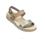 taupe/métallisé chaussures Kuru 68LZ116 glisser femmes – Image 3