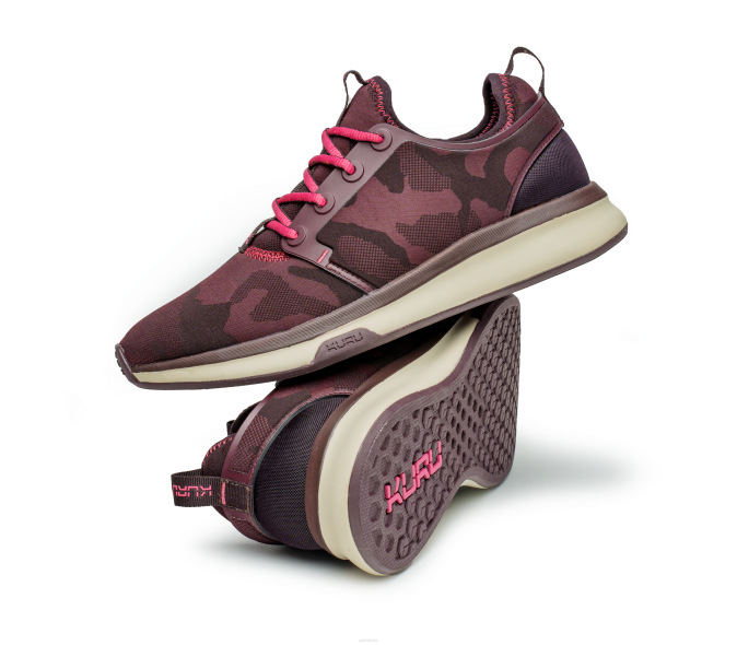 vin camo/sorbet rose chaussures Kuru 68LZ60 large de l'atome femmes – Image 6