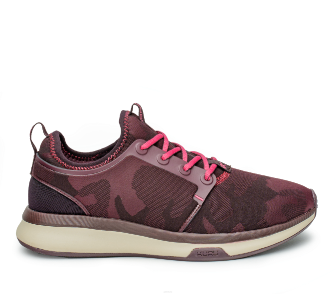 vin camo/sorbet rose chaussures Kuru 68LZ60 large de l'atome femmes – Image 1
